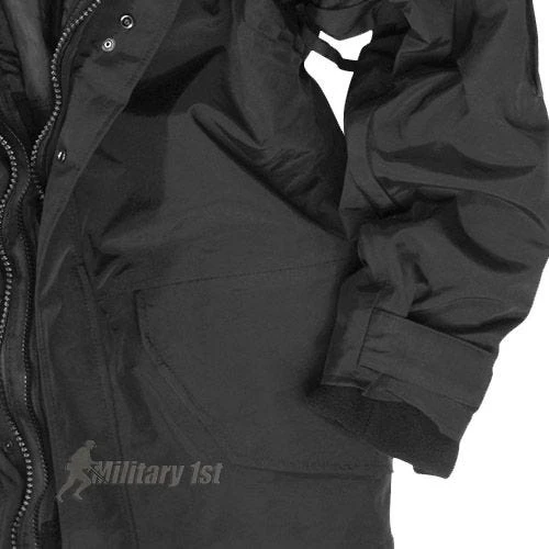 Mil-Tec ECWCS Jacket With Fleece Black - Image 6
