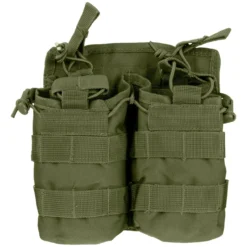 Mil-Tec Open Top Double Mag Pouch Olive