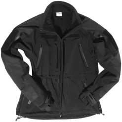 Mil-Tec Soft Shell Jacket Black