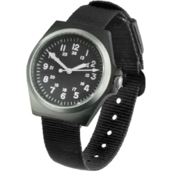 Mil-Tec US Style Army Watch Stainless Steel Black