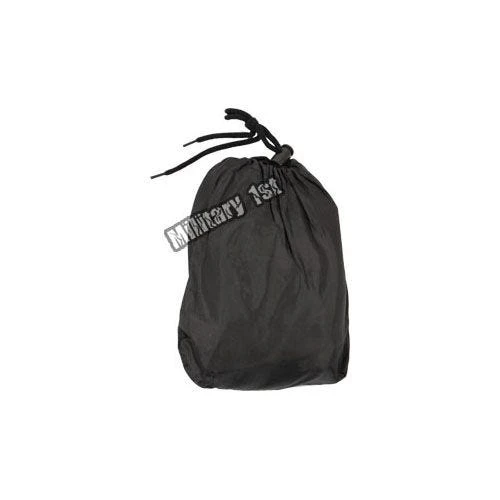 Waterproof Poncho Ripstop Black - Image 6