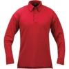 Propper I.C.E. Men's Performance Long Sleeve Polo Red