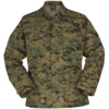 Propper Uniform BDU Coat Polycotton Ripstop Digital Woodland