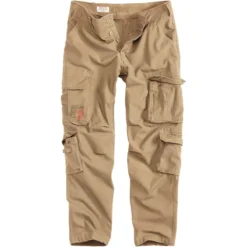 Surplus Airborne Slimmy Trousers Beige Washed