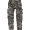 Surplus Airborne Slimmy Trousers Black Camo