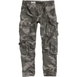 Surplus Airborne Slimmy Trousers Black Camo