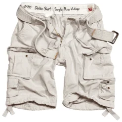 Surplus Division Shorts White