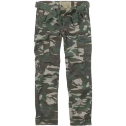 Surplus Premium Slimmy Trousers Woodland Washed