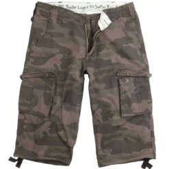 Surplus Trooper Legend 3/4 Shorts Black Camo