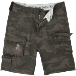 Surplus Trooper Shorts Black Camo
