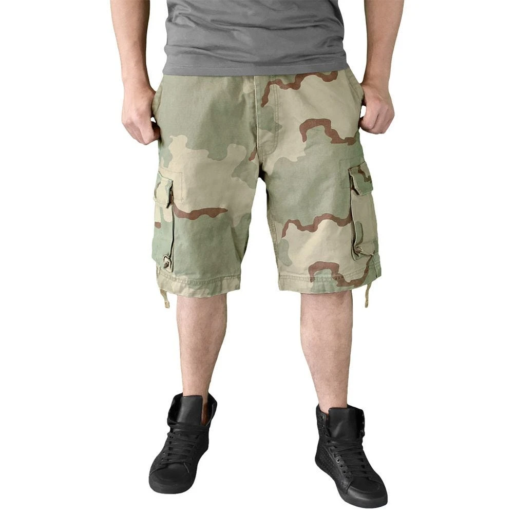 Surplus Vintage Shorts Washed 3-Colour Desert - Image 2