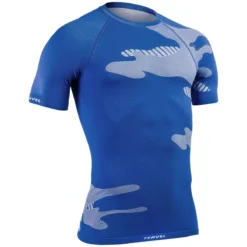 Tervel Optiline Light Shirt Short Sleeve Blue/White