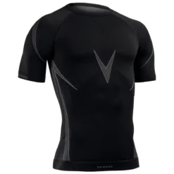 Tervel Optiline OPT 1107 Shirt Short Sleeve Black/Grey