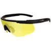Wiley X Saber Advanced Glasses - Pale Yellow Lens / Matte Black Frame