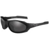 Wiley X XL-1 Advanced COMM Glasses - Smoke Grey + Clear + Light Rust Lens / Matte Black Frame