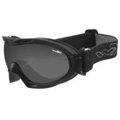 Wiley X Nerve Goggles - Smoke Grey + Clear Lens / Matte Black Frame