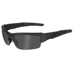 Wiley X WX Valor Glasses - Black Ops Smoke Grey Lens / Matte Black Frame
